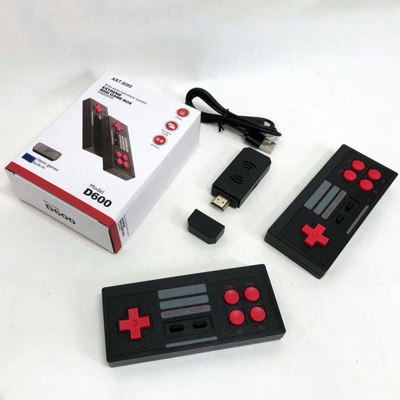 Приставка игровая Mini Game Box D600 HDMI игровая консоль, приставка 8 бит UW-348 для детей | Зображення 3