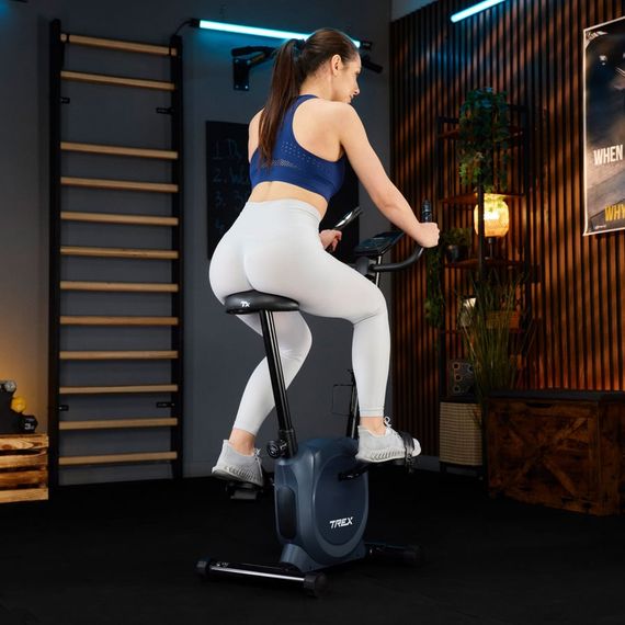 Велотренажер Trex Sport TX-350MB RIZE магнітний синій | Зображення 4