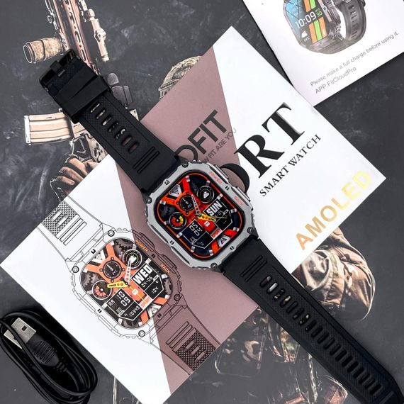 Розумний годинник Modfit Navi Compass Black | Зображення 4