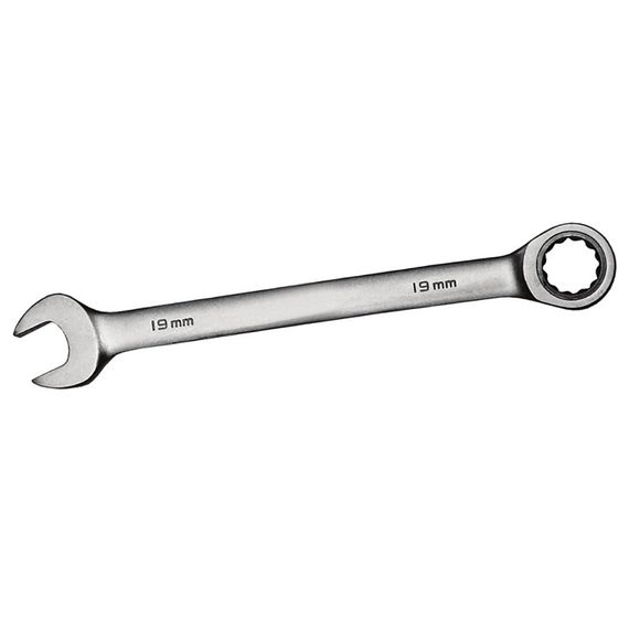 Ключ ріжково-накидний Sigma з трещіткою 21 мм CrV satine (6022211)