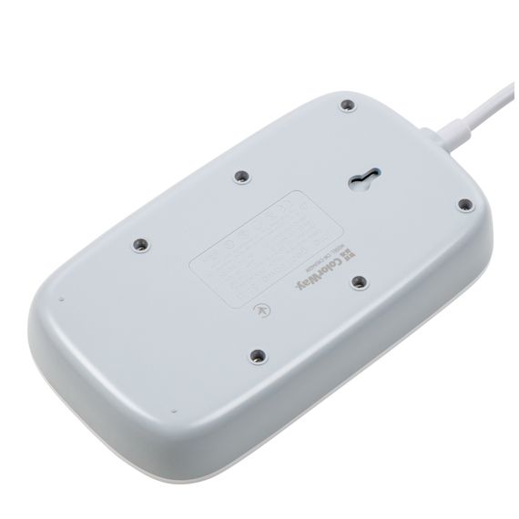 Мережевий фільтр живлення ColorWay 4 розетки/4USB White 1.8м (1QC3.0 + 3 AUTO ID) (CW-CHU44QW) | Зображення 4