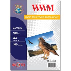 Фотопапір WWM A4 (M100.100/С)