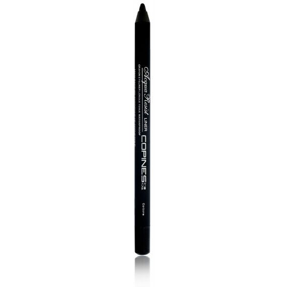 Водостійкий олівець для очей Чорний Copines line Paris EYE PENCIL Waterproof 01 Carbone | Зображення 1