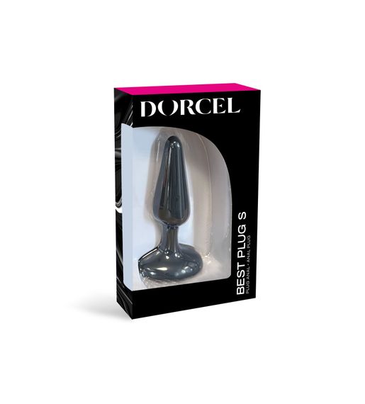 Анальна пробка Dorcel Best Plug S м'який soft-touch силікон, макс. діаметр 3,1см | Зображення 1