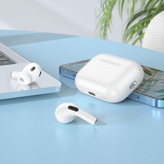 Беспроводные наушники HOCO EW50 True wireless stereo headset White | Зображення 7