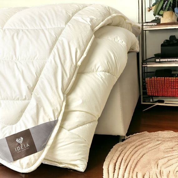 Зимова вовняна двошарова ковдра IDEIA WOOL PREMIUM 140х210 см (8-11535*001) | Зображення 1