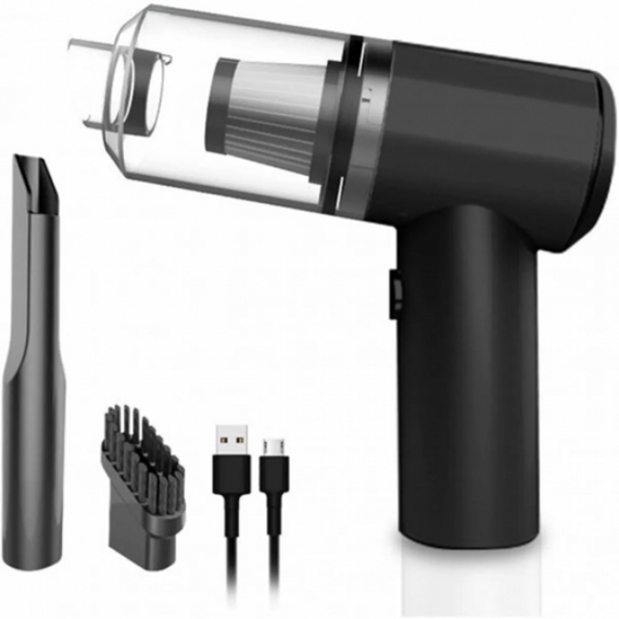 Автомобильный портативный беспроводной пылесос Vacuum cleaner 2 in 1