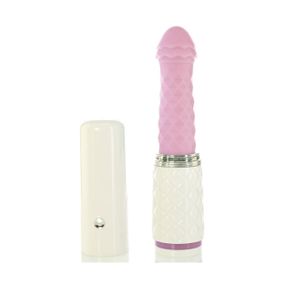 Розкішний вібратор-пульсатор з присоскою Pillow Talk - Feisty Thrusting Vibrator Pink Sex Aura
