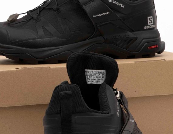 Кроссовки Salomon X Ultra 4 GTX All Black весна / осень A4469 | Зображення 6