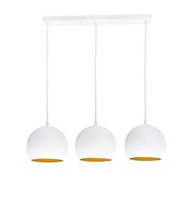 Люстра (світильник підвісний) Bowl С1504503 Білий, Золото, Atmolight