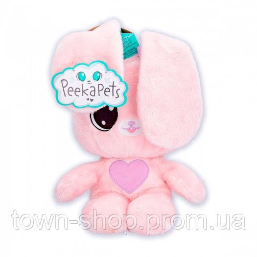 Мягкая игрушка Peekapets – Розовый кролик | Зображення 6