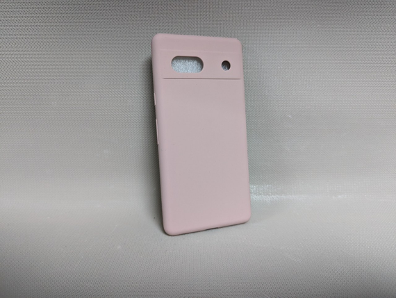 Google Pixel 7A | Протиударний чохол Wave Cover | Soft Touch | Пудровий