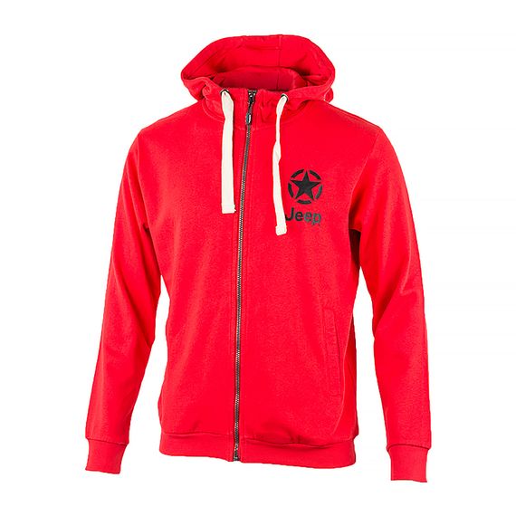 Толстовка JEEP HOODED SWEATSHIRT FULL ZIP STAR&JEEP