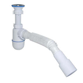Сифон 1 1/4" d40/50мм з гофротрубою Waterstal