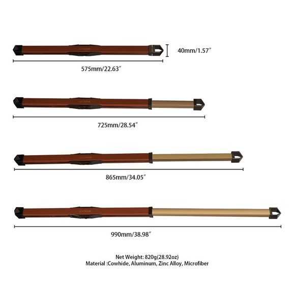 Фіксатор-розпірка LOCKINK Adjustable Spreader Bar Set Коричневий | Зображення 6