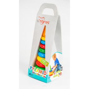 Іграшка Tigres Пірамідка Люкс 39372