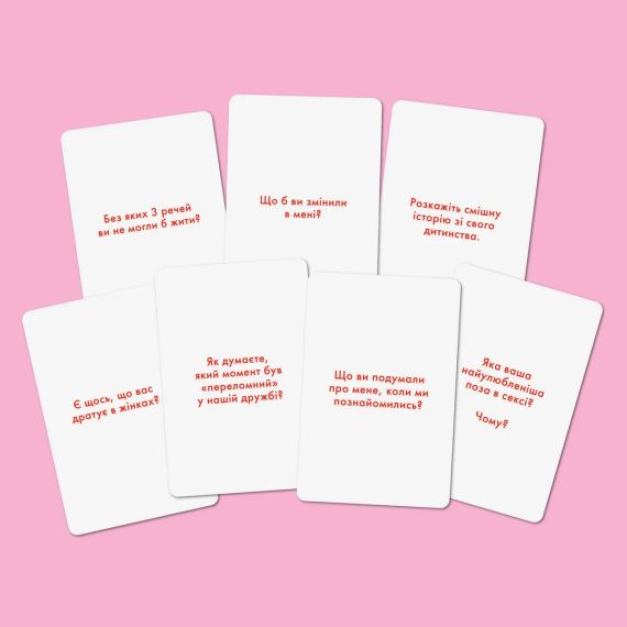 Настільна гра Розкажи мені все. Girl’s edition | Зображення 5