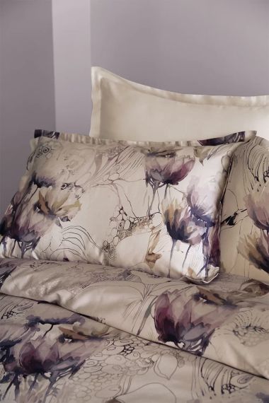 Комплект постільної білизни Issimo Digital Satin 200х220 см Viola | Зображення 1
