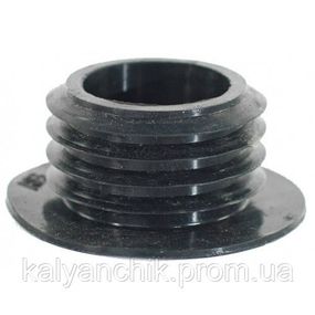 Ущільнювач для колби ТОВСТИЙ З "спідницею" ЧОРНИЙ