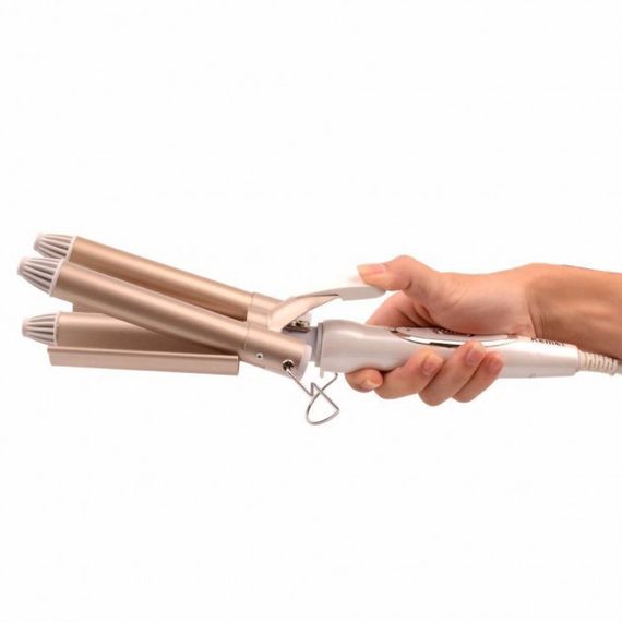 Щипці для завивки волосся краще Kemei KM-1010, Фен-стайлер з насадками, Щипці для SF-566 волосся локонів | Зображення 2