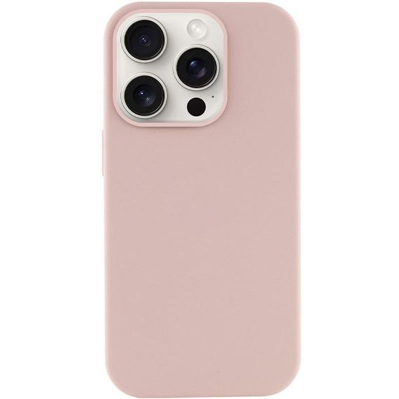 Чохол Silicone Case (AA) NO LOGO with MagSafe для Apple iPhone 13 Pro Max (6.7") Рожевий / Pink Sand | Зображення 1