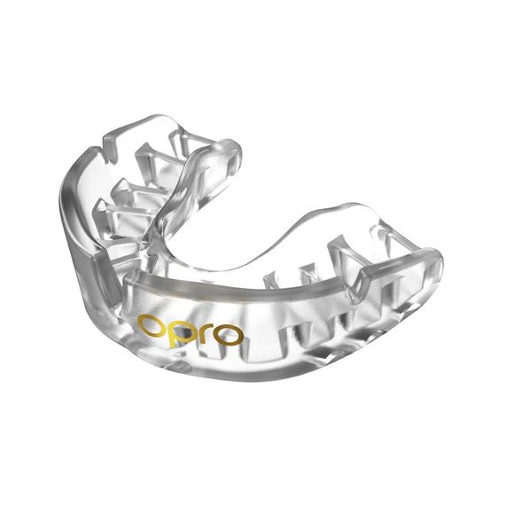 Капа OPRO Gold доросла (вік 11+)  Clear (art.102504015) | Зображення 1