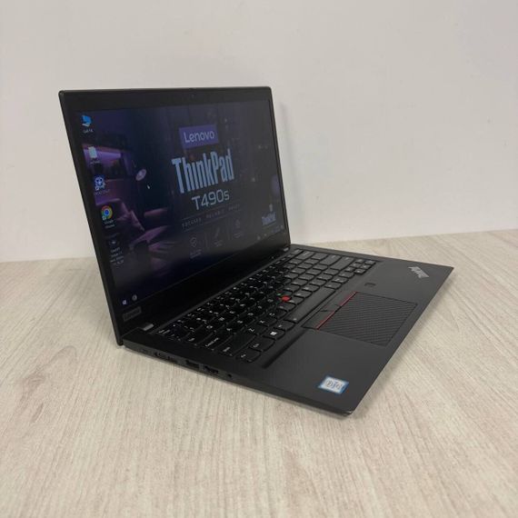Ноутбук Б-клас Lenovo ThinkPad T490s / 14" (1920x1080) IPS / Intel Core i5-8365U (4 (8) ядра по 1.6 - 4.1 GHz) / 8 GB DDR4 / 128 GB SSD / Intel UHD Graphics 620 / WebCam б/в | Зображення 2