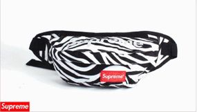 Поясная сумка Supreme (зебра) сумка на пояс