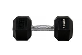 Гантель шестигранна Thunder 12,5 кг (HEXAGONAL-DUMBBELLS-12,5K)