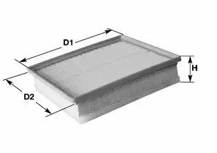 Фільтр повітряний Master/Movano 2.2/2.5dCi 03-, CLEAN FILTERS (MA1392) | Зображення 3