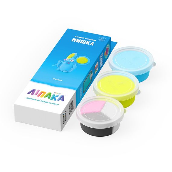 Набор самозатвердевающего пластилина Пушистые любимцы: Мышка ЛИПАКА 30116-UA01 | Зображення 2