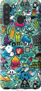 Чохол для Samsung Galaxy A21 з силікону FCh_002481