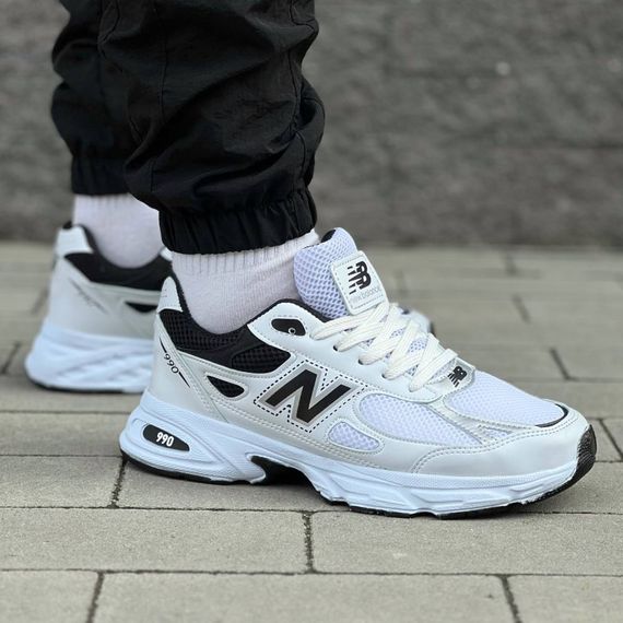 Кросівки весна/літо New Balance колір білий, чорний | Зображення 7