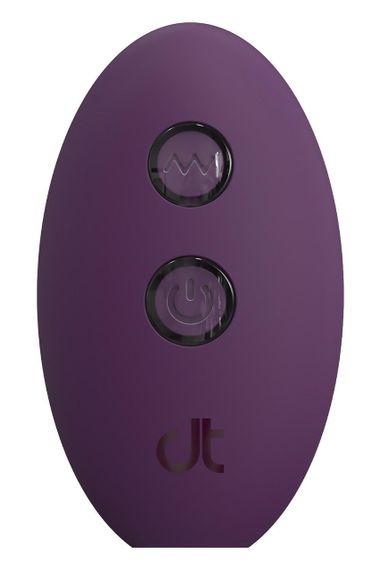 Анальний вібратор Dreamtoys Glam з пультом, фіолетовий, 12.8 см Sex Aura | Зображення 4