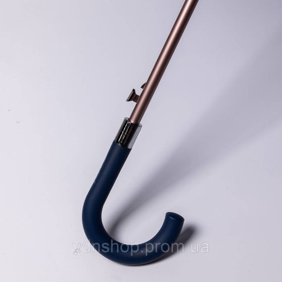 Класична парасолька-тростина з чохлом напівавтомат з поліестеру міцна надійна 12 спиць діаметр 120 см Сірий HP-23-16G | Зображення 3