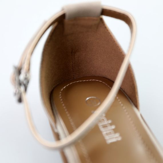 Сандалі жіночі 591731 Бежеві 36 37 38 39 40 41 | Зображення 5