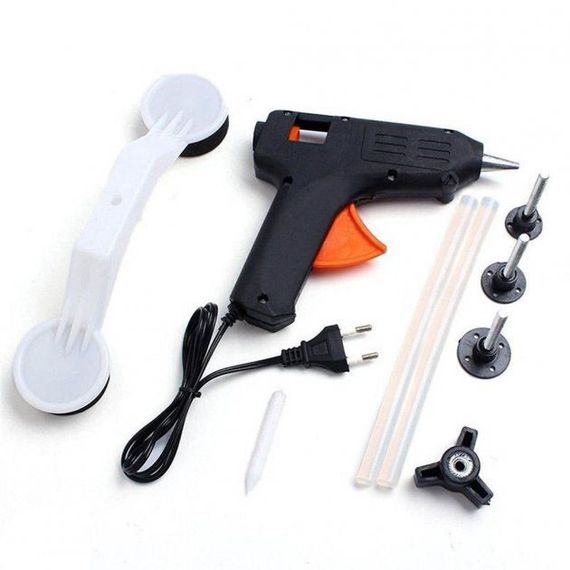 Інструмент для видалення вм'ятин на авто Clefers Pops-a-Den- Рихтування своїми руками - Клей, Пістолет, Присоска в комплекті IO-83 | Зображення 7