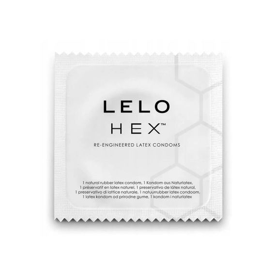 Презерватив LELO HEX Condoms Original Sachet Sex Aura