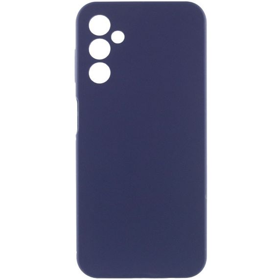 Чехол Silicone Cover Lakshmi Full Camera (AAA) для Samsung Galaxy A14 4G/5G Темно-синий / Midnight blue