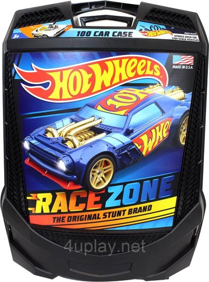 Кейс Хот Вилс. Чемодан для хранения 100 машинок Hot Wheels 100 Car Rolling Storage | Зображення 1