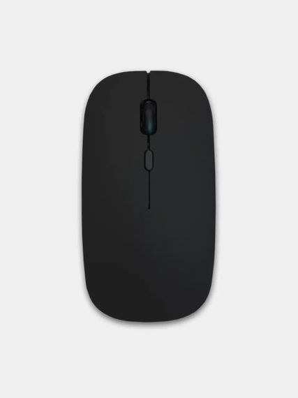 Мышь компьютерная беспроводная USB+Bluetooth TRY Slim 1600 dpi черная | Зображення 2