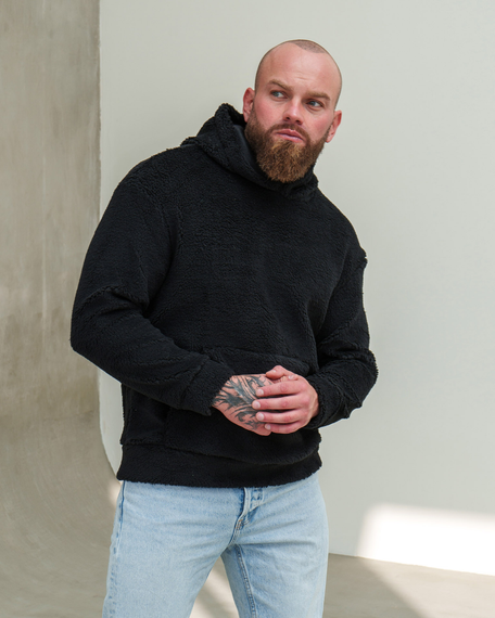 Худі Ведмедик чорне S L | Зображення 4