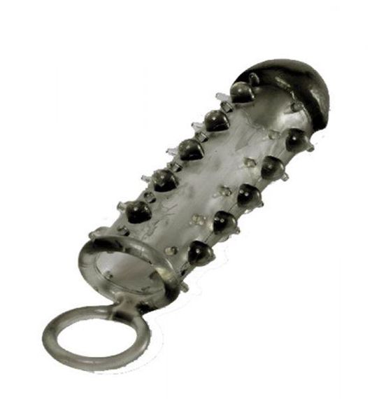 Насадка SAMURAI PENIS SLEEVE, BLACK Sex Aura