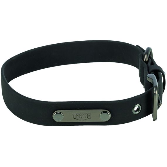 Нашийник Trixie CityStyle для собак ПВХ XS–S 25–32 см 20 мм чорний | Зображення 1