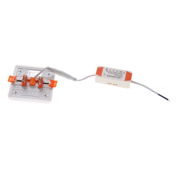 Потолочный врезной  светильник в ванную LED-46R/9W CW | Зображення 1