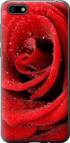 Чехол на Huawei Honor 7A Красная роза "529u-1805-17620"