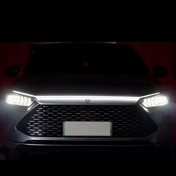 LED стрічка підсвітка капота 120 см два кольори 12В світлодіодна багатофункціональна | Зображення 7