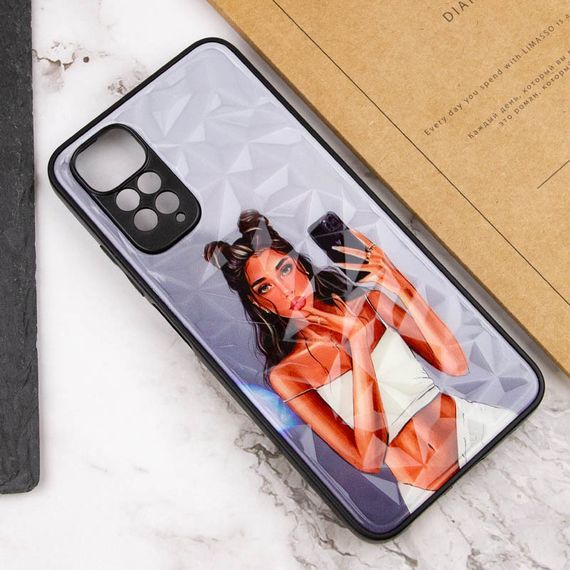 TPU+PC чохол Prisma Ladies для Xiaomi Redmi Note 11 (Global) / Note 11S TPU+PC, Black in White | Зображення 2