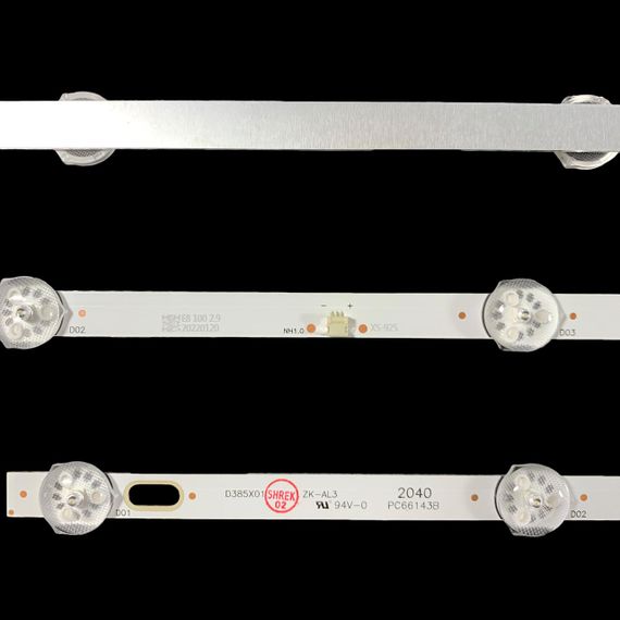 LED підсвітка TV 39-40-42" JL.D39581235-105AS-M 43-D385X012-X03A-XL DLED38.5AHXL 4X8 0002 4шт. | Зображення 1