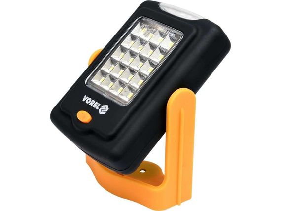 Фонарик подвесной светодиод 20+3 LED 98X67X18мм VOREL-82730
